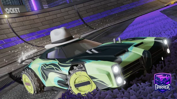 A Rocket League car design from CowboyMeowth