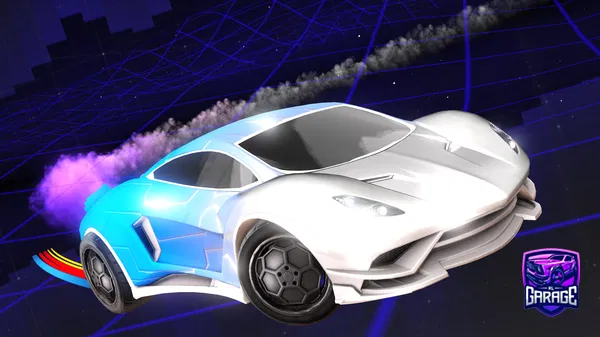 A Rocket League car design from leoshredz