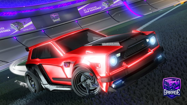 A Rocket League car design from Dandankoha