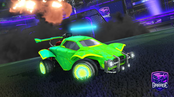A Rocket League car design from wowMicky