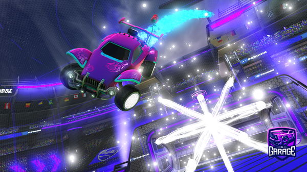 A Rocket League car design from LUKE187