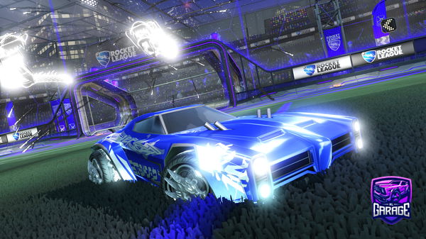 A Rocket League car design from GalaxyWaffle49