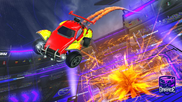 A Rocket League car design from koldfreg