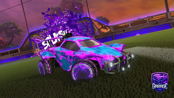 A Rocket League car design from Bachuss