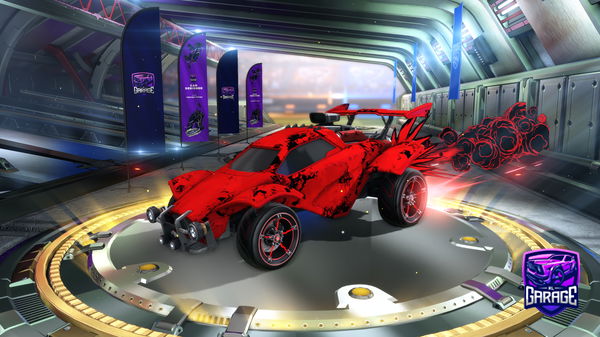 A Rocket League car design from Canosity
