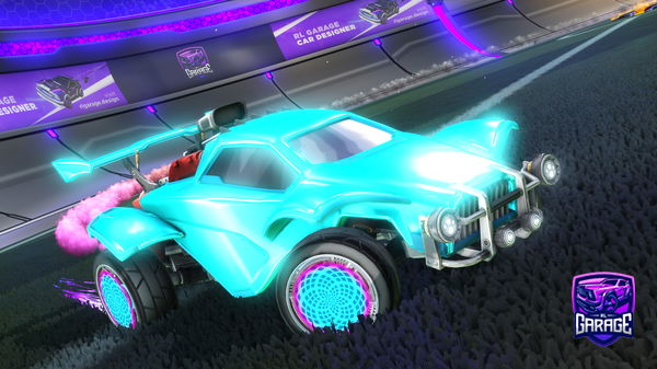 A Rocket League car design from SHiFT8530