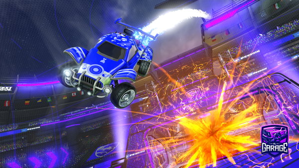 A Rocket League car design from Ichron