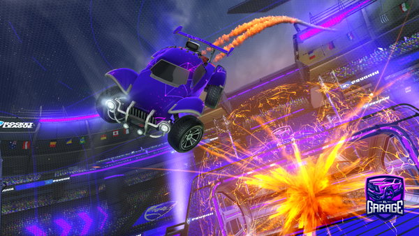 A Rocket League car design from crafty2323