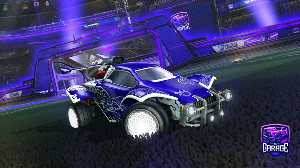 A Rocket League car design from Zigzapper342