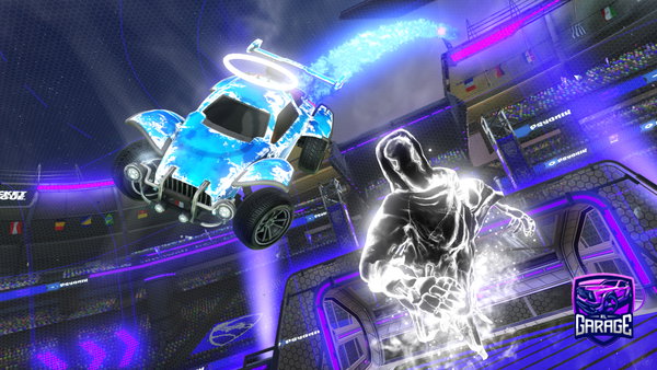 A Rocket League car design from BlueAnime