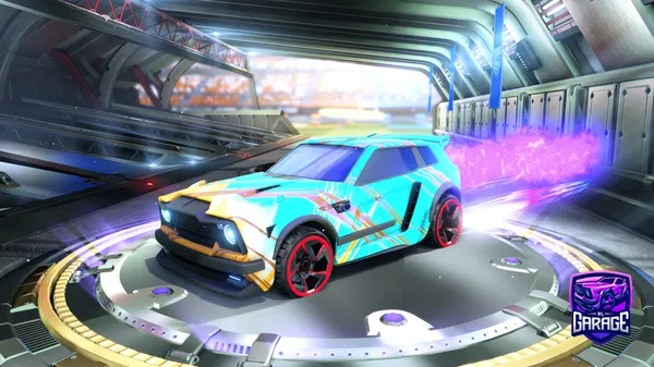 A Rocket League car design from misaelrl