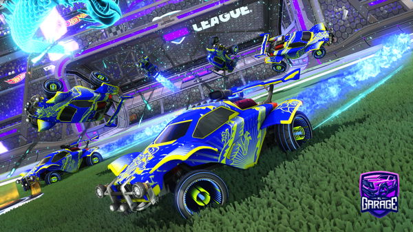 A Rocket League car design from Skyzorgpg