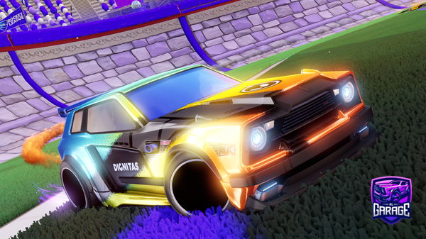 A Rocket League car design from Drakestuhh