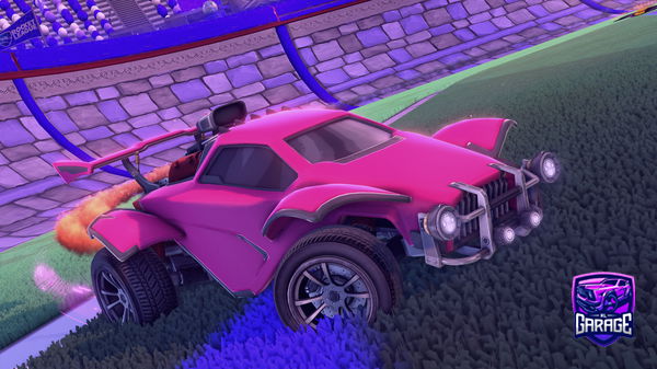 A Rocket League car design from voitx64