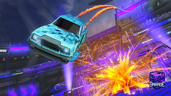 A Rocket League car design from nawasgnsg