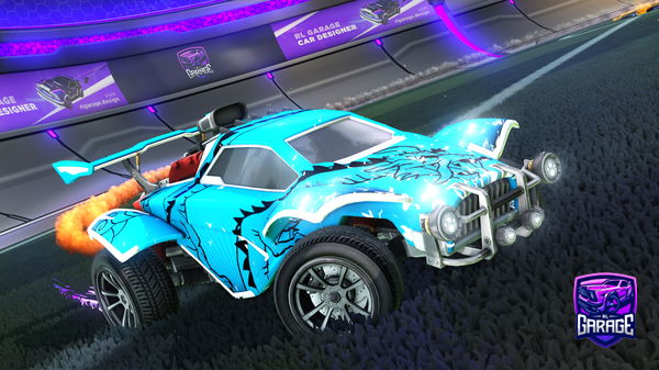 A Rocket League car design from JudeDaDude1