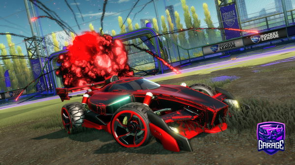 A Rocket League car design from TNT_GOD_09