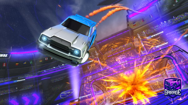 A Rocket League car design from Justinvandermeijden