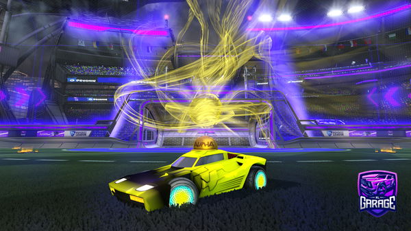 A Rocket League car design from Pacmanbear