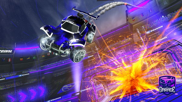 A Rocket League car design from Destroyer546735