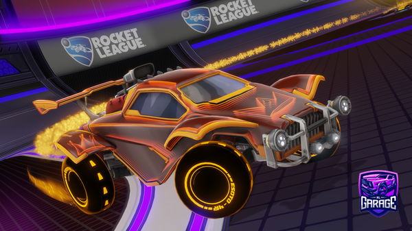 A Rocket League car design from Stxy_