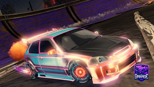 A Rocket League car design from Staticwpn