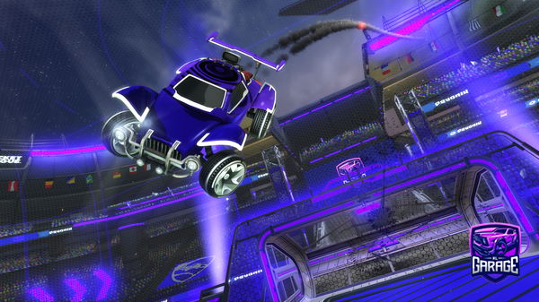 A Rocket League car design from xdaquafire