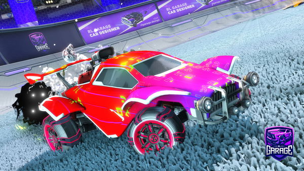 A Rocket League car design from Zakattack554