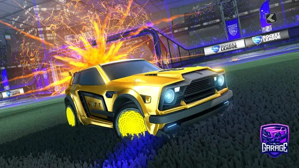 A Rocket League car design from Ant35