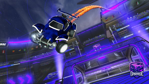 A Rocket League car design from Rxk1205