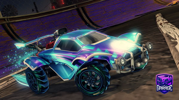 A Rocket League car design from TwitchJoselu315