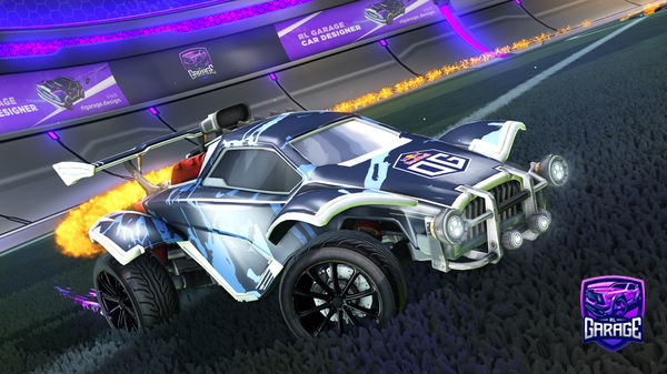 A Rocket League car design from rafaellxx06