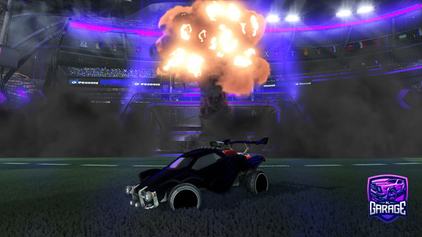 A Rocket League car design from Fenho