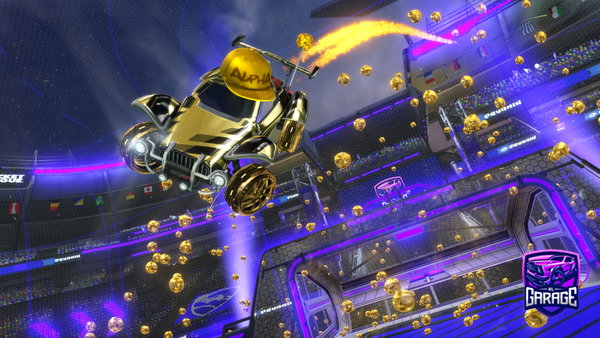 A Rocket League car design from FASTNETROCK