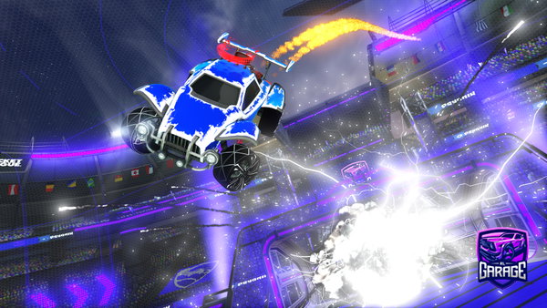 A Rocket League car design from puree7