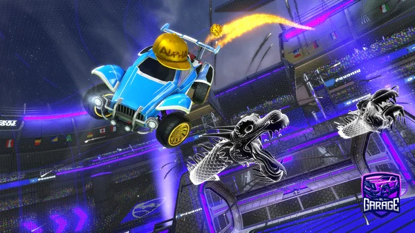 A Rocket League car design from ThePhantomGod26