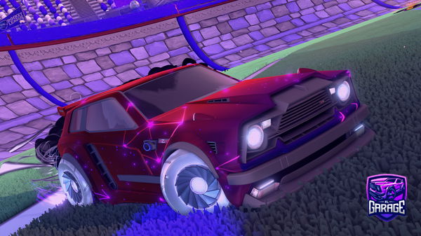 A Rocket League car design from voitx64