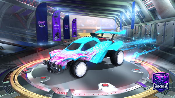 A Rocket League car design from ManLikeLen
