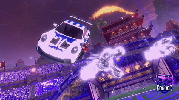 A Rocket League car design from Henristn10
