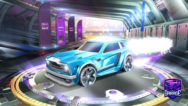 A Rocket League car design from MrBooost