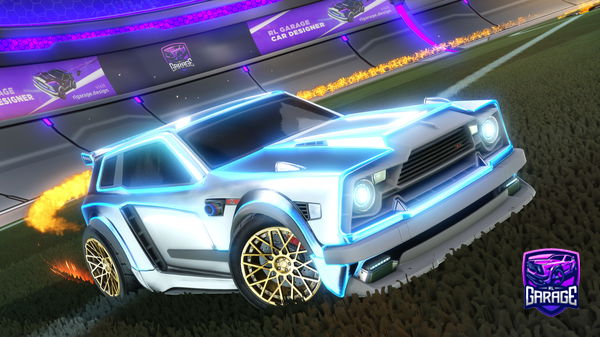 A Rocket League car design from ToastedSamurai