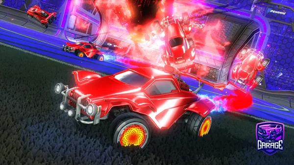 A Rocket League car design from Residentsleeper5