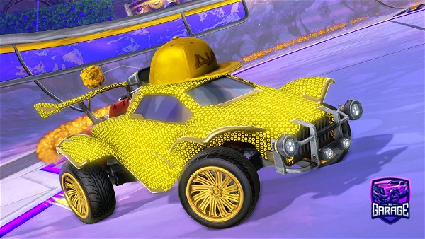 A Rocket League car design from DooWoo