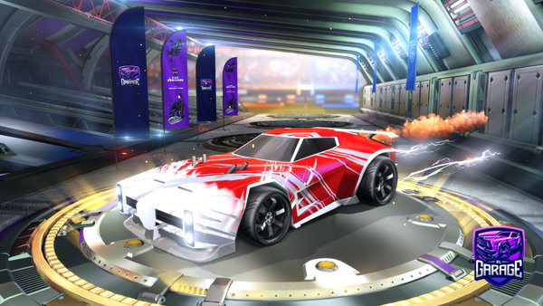 A Rocket League car design from trashton89