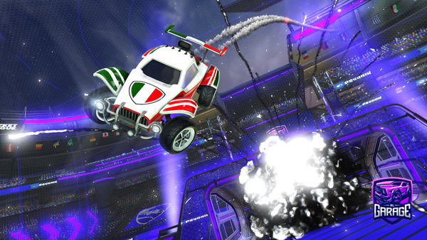 A Rocket League car design from CANE_PAZZO_23