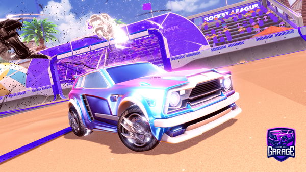 A Rocket League car design from Football1017