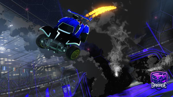 A Rocket League car design from Nebulian