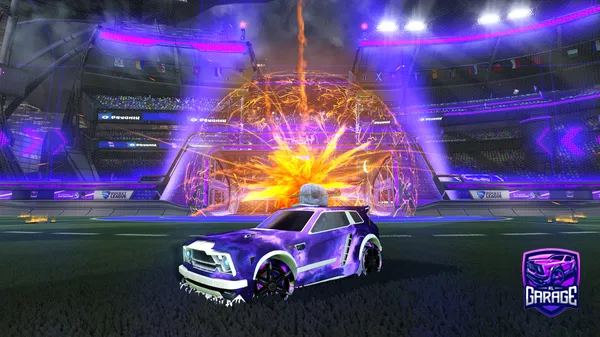 A Rocket League car design from ElPablo312