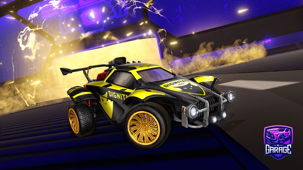 A Rocket League car design from Rezquiem