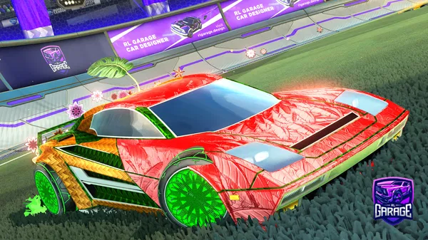 A Rocket League car design from G2186